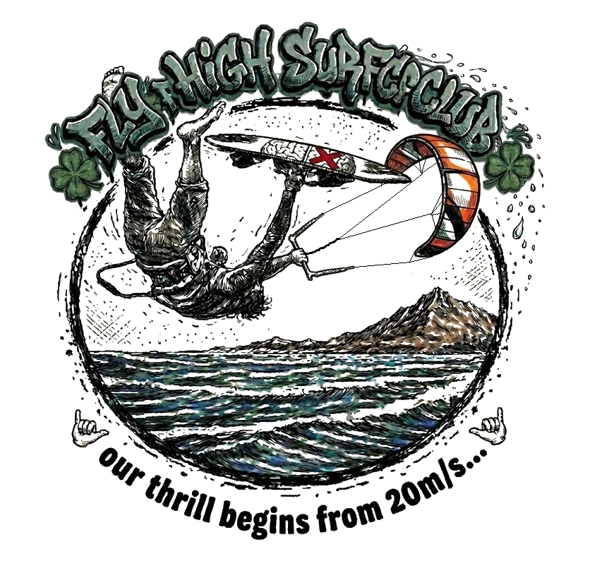 Fly High Surf Club — meie elevus algab 20 m/s tuulest